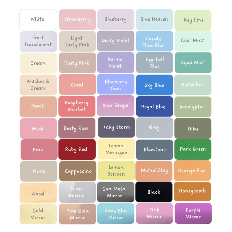 Wooden Height Chart - Daisy Collection