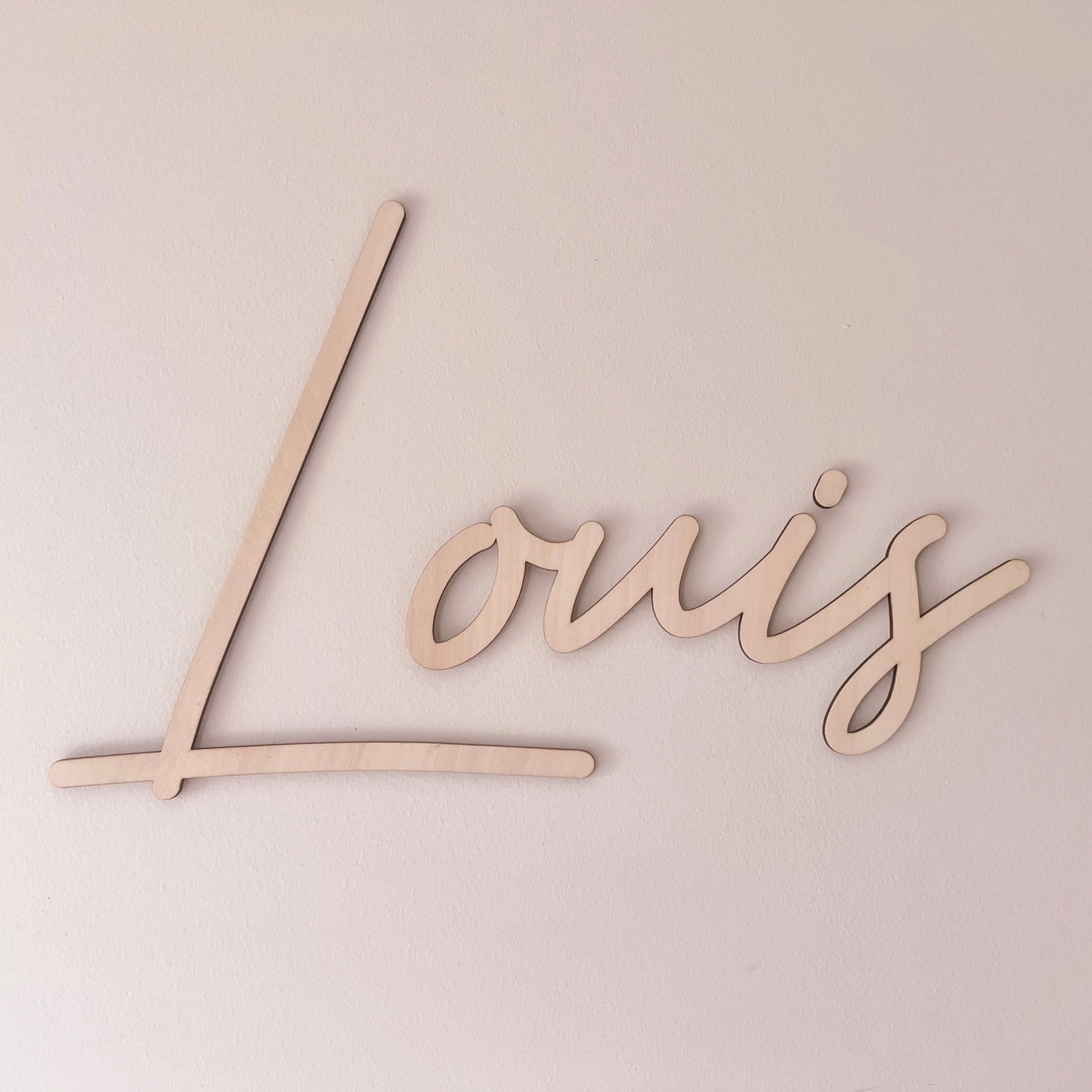 Name Plaque, Single Layer