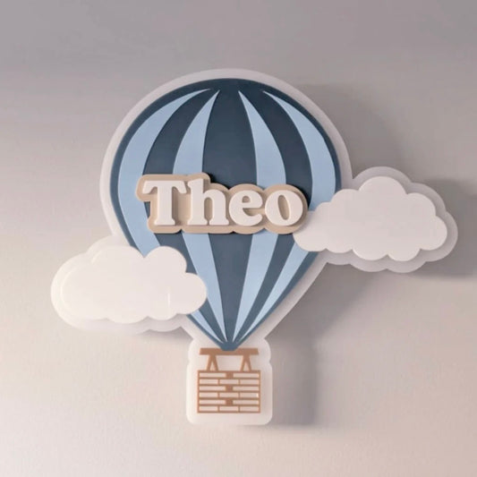 Name Plaque - Hot Air Balloon Collection