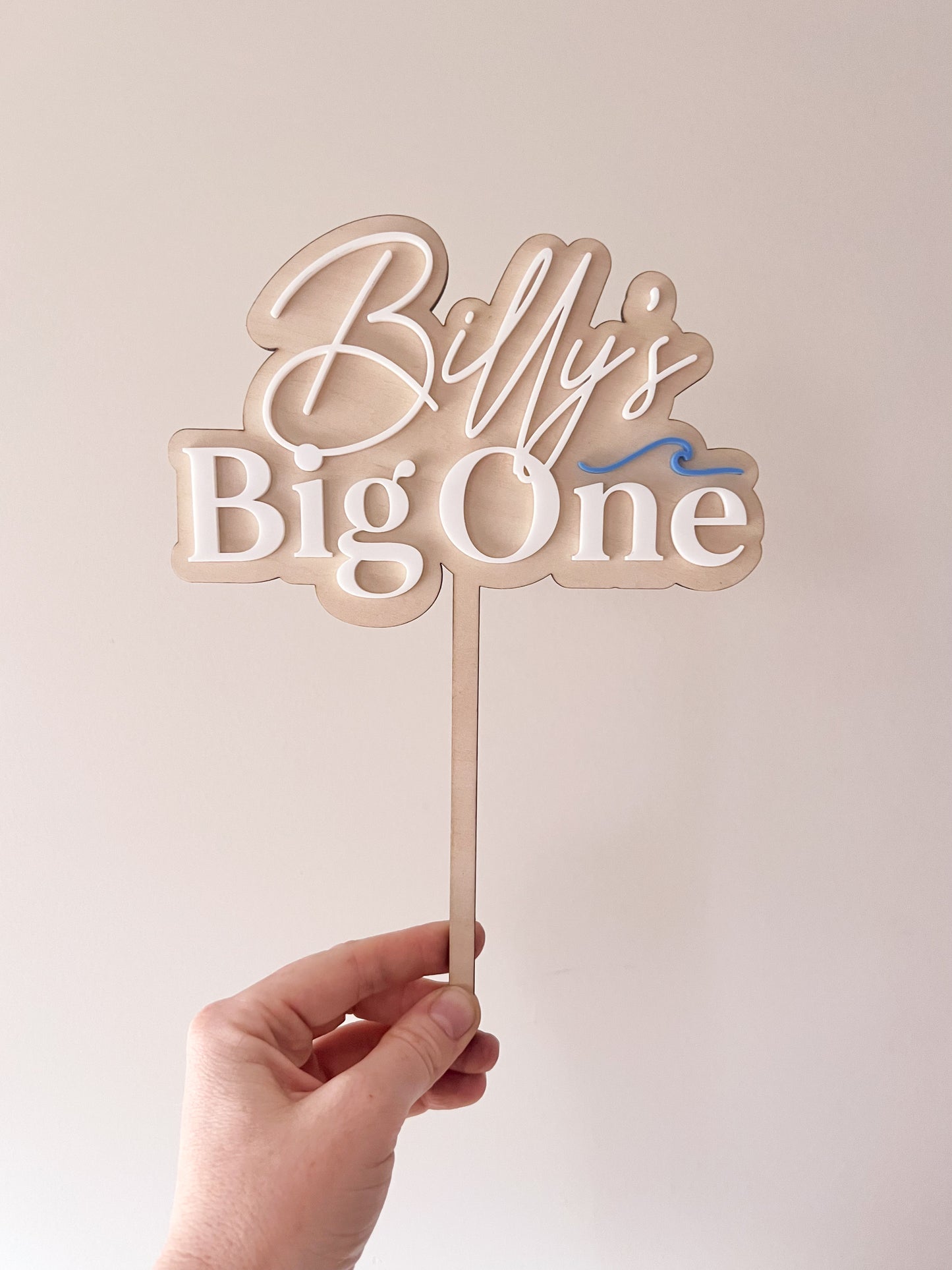 Surf Cake Topper - Surf and Sun Collection