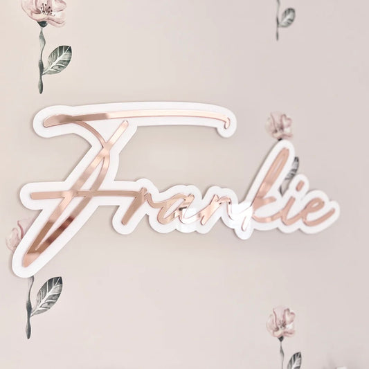 Name Plaque, Double Layer