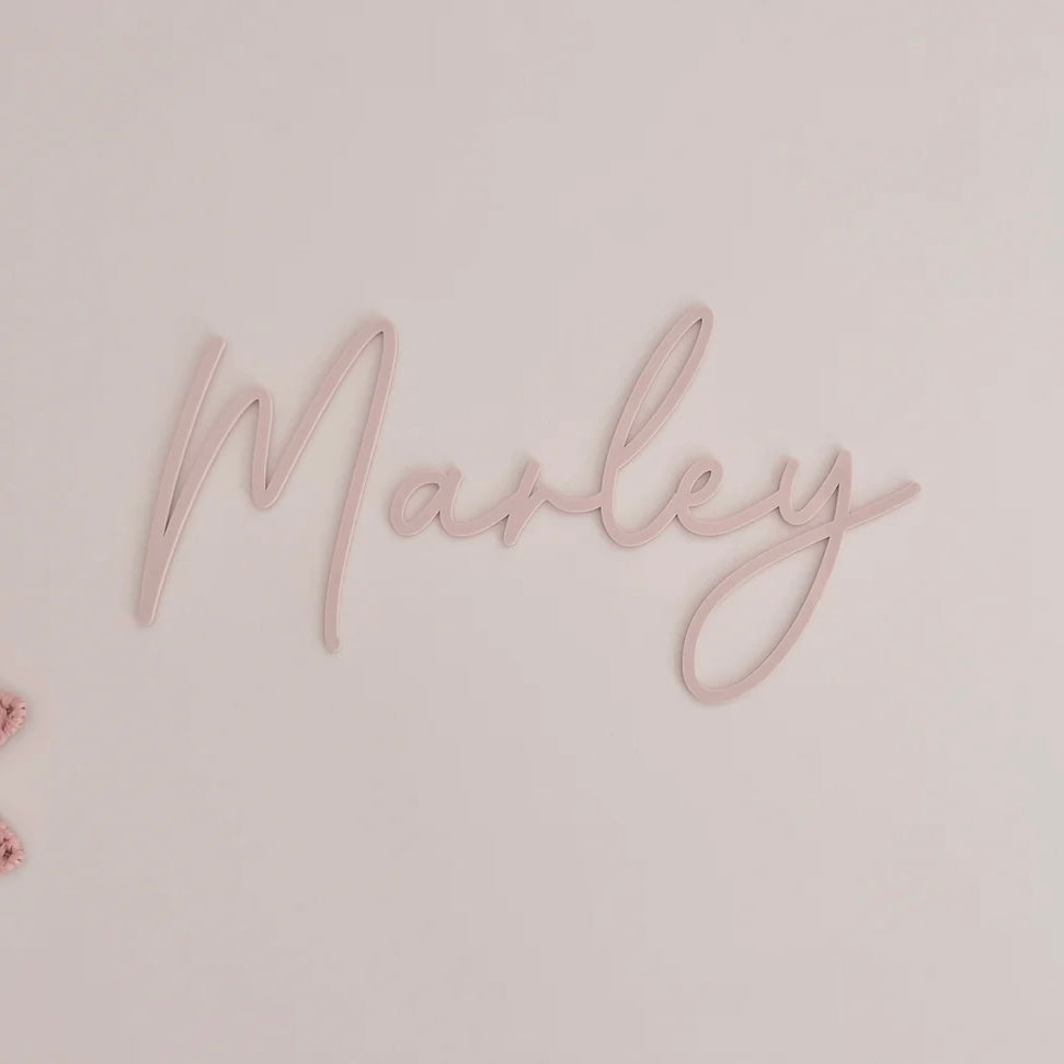 Name Plaque, Single Layer