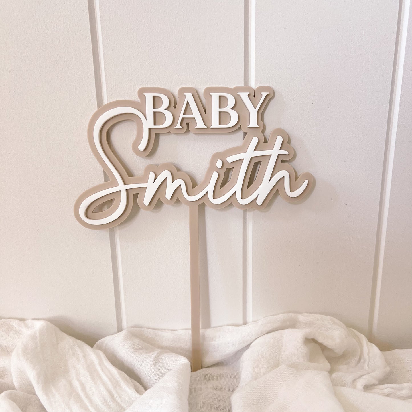 Cake Topper - Baby Shower