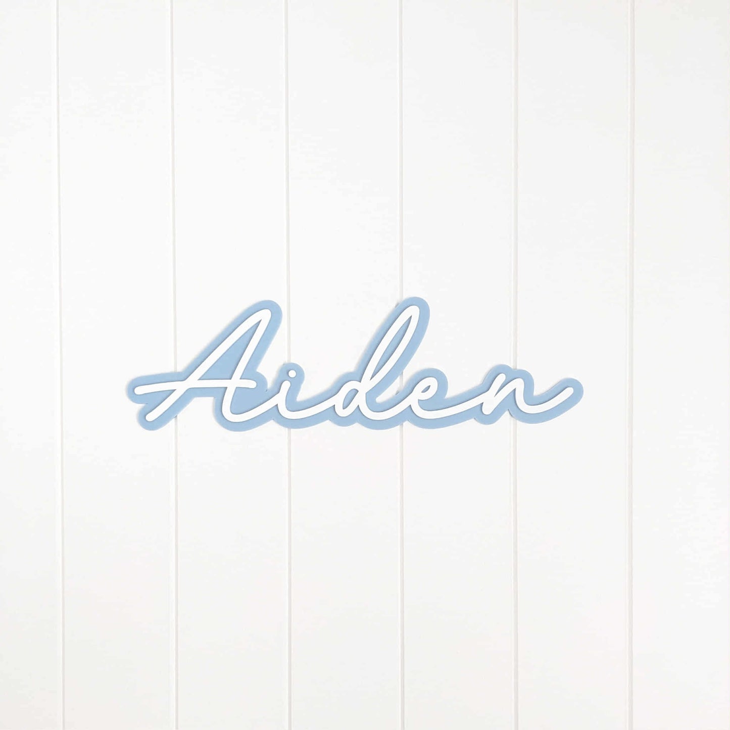 Name Plaque, Double Layer