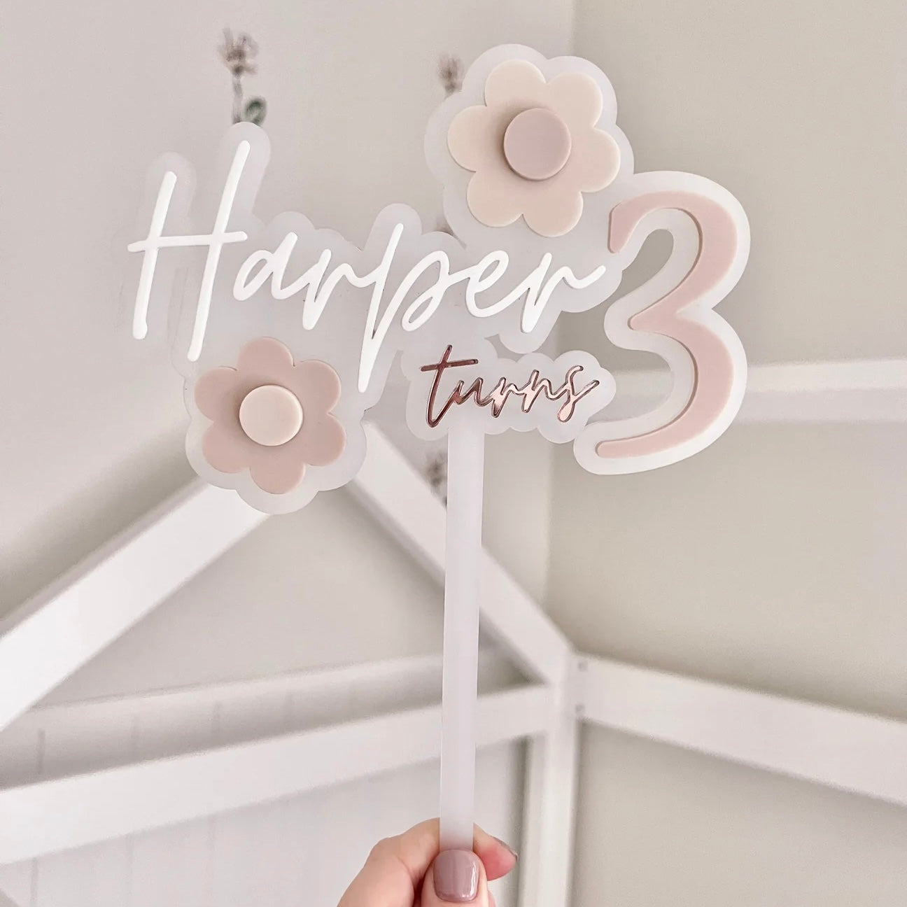 Daisy Cake Topper - Floral Collection