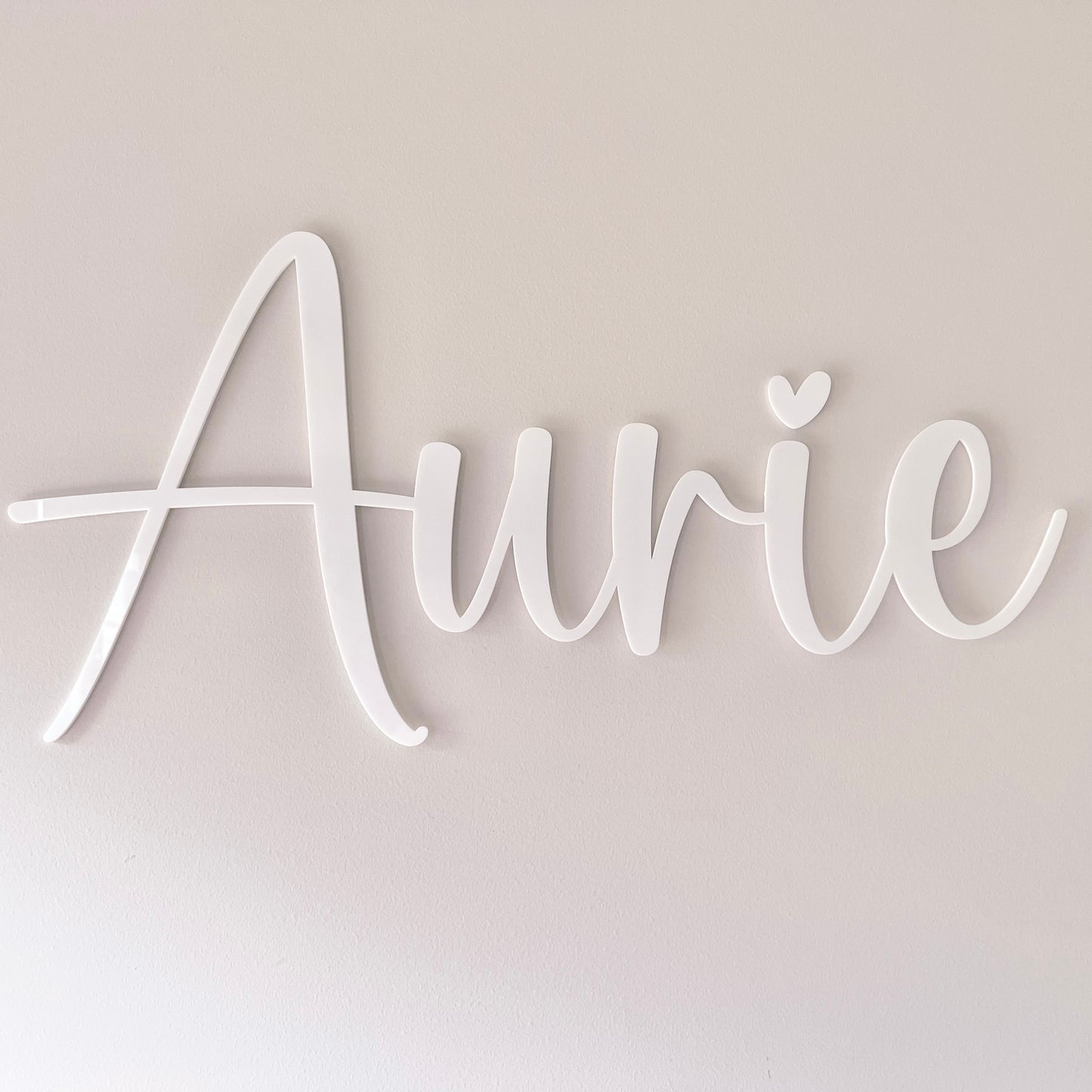 Name Plaque, Single Layer