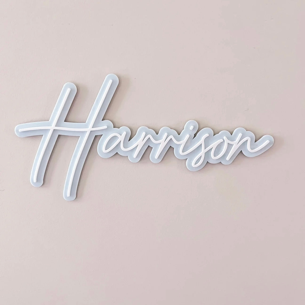 Name Plaque, Double Layer