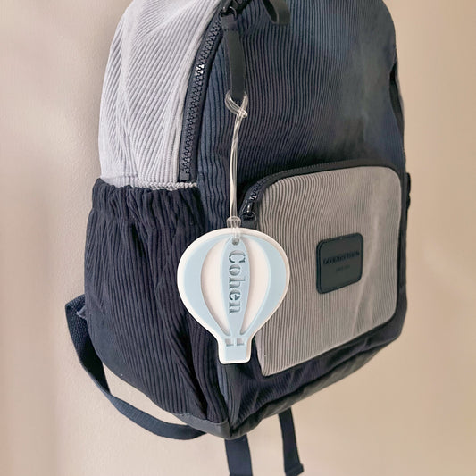 Bag Tag with Hot Air Balloon - School Collection